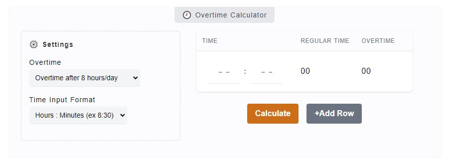 AM PM Calculator